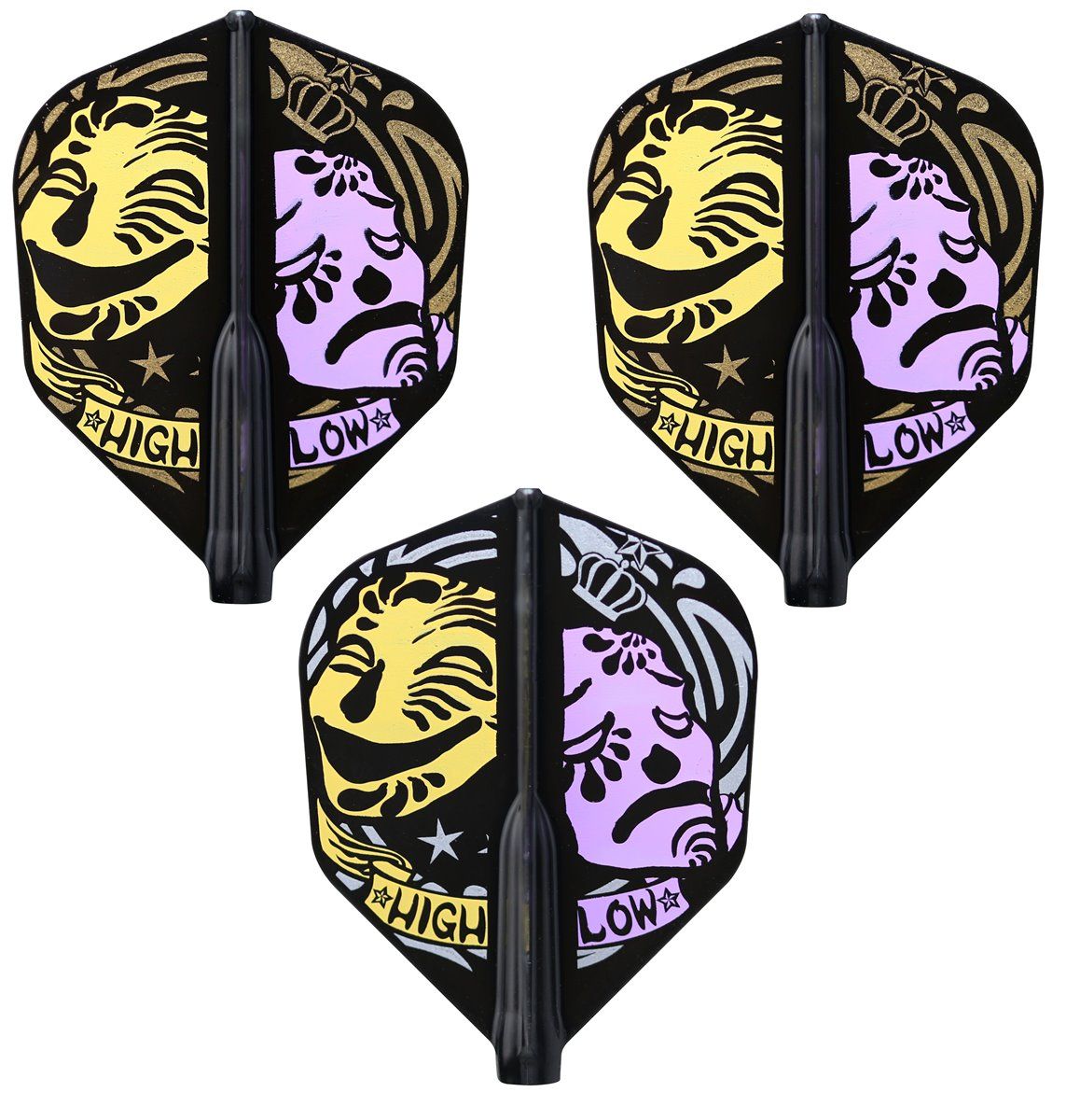 Cosmo Darts Fit Flights Air Shogo Yokumoto 3 Shape Flights