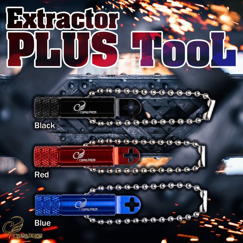 CosmoDarts Extractor-Plus-Tool Shaft-Ex Tip-Ex Anhänger Shaft Entferner