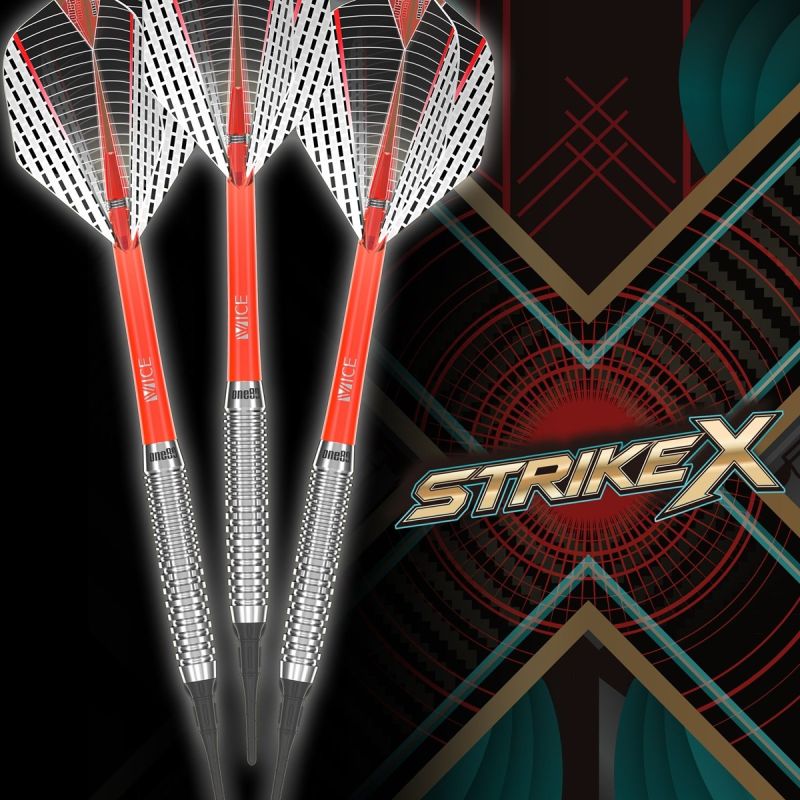 ONE80 Strike X SX04 90% Softdarts 18 Gramm Softdarts