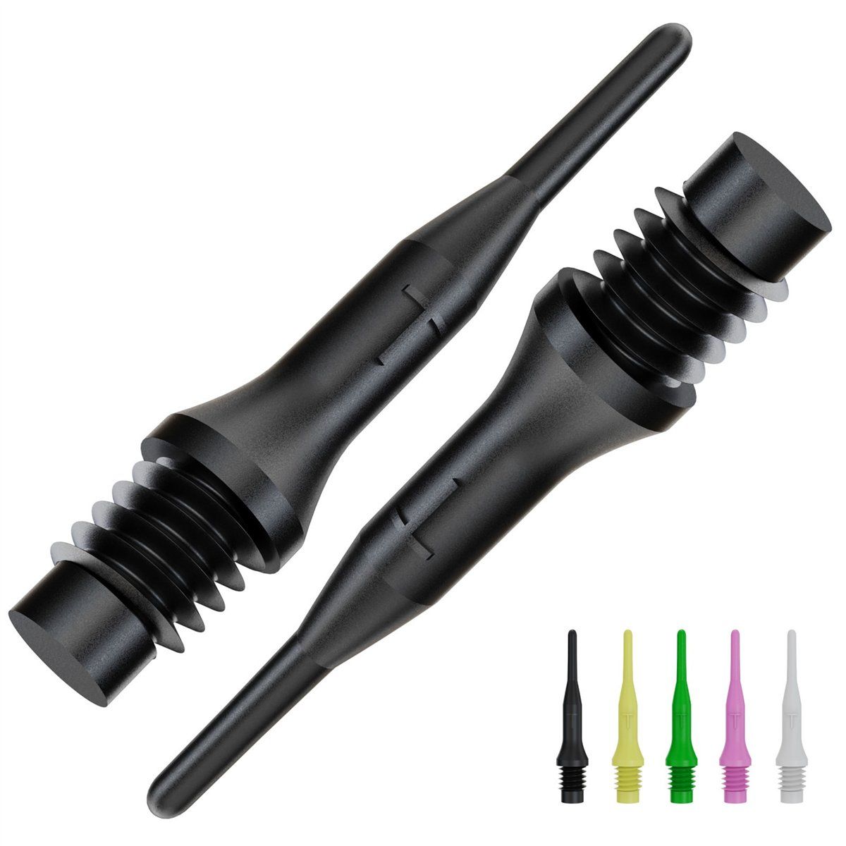 BULL'S Tefo-X Soft Tips 2BA – extra starke Dartspitzen 22,4 mm Soft Dart Spitzen