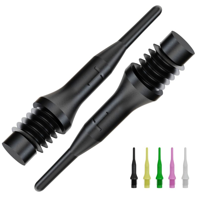 BULL'S Tefo-X Soft Tips 2BA – extra starke Dartspitzen 22,4 mm Soft Dart Spitzen