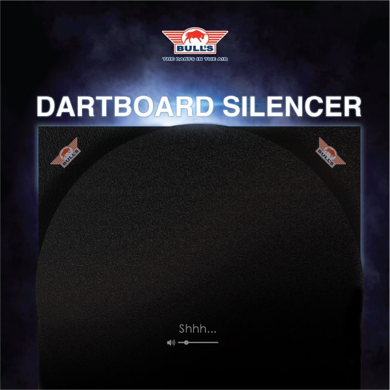 Bull´s Dartboard Silencer Schallschutz für Steeldartboards Steel Dartscheibe Schallschutz