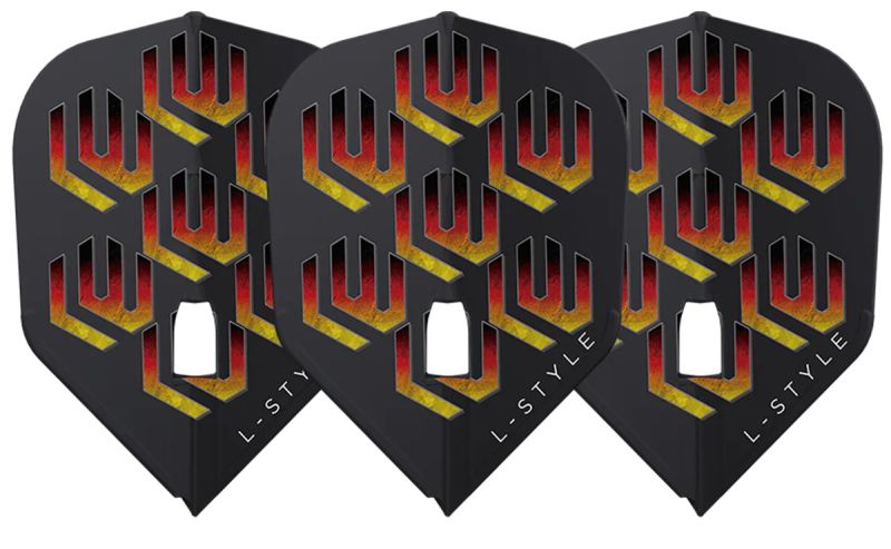 L-Style Champagne Flights Pro Lukas Wenig Black L3 Shape Flights