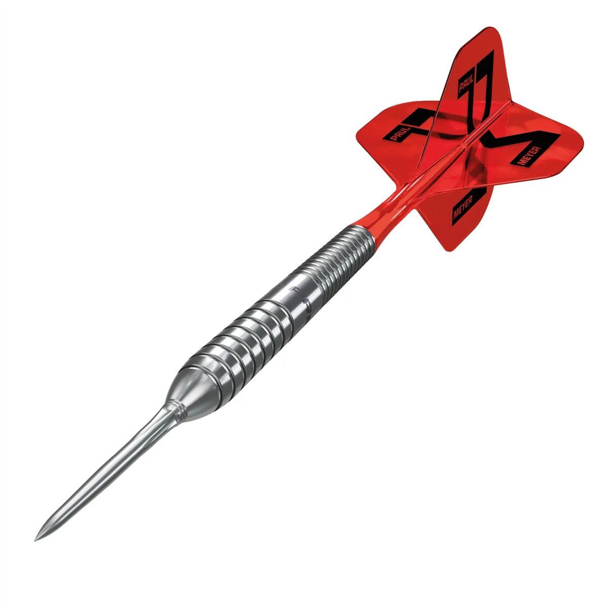 Precise180 Paul Meyer 90% Tungsten Steeldarts mit EVO & SUP System 22/24/26 Gramm Steeldarts