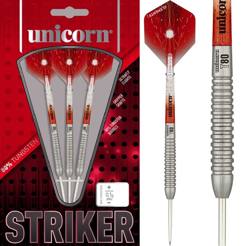 Unicorn Core 80% 5 Steeldart 23 Gramm Steeldarts