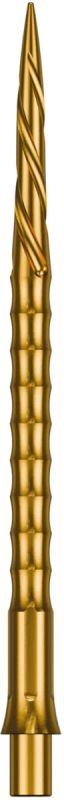 Precise180 EVO Steeldartspitze Gold Spiro 28/32/36/40 mm Wechselspitzen