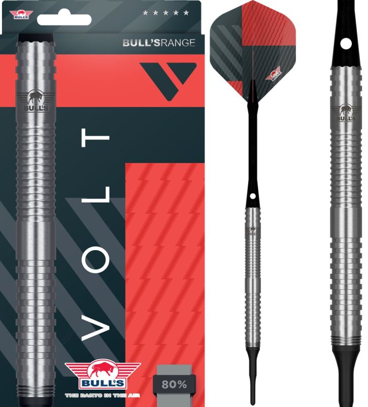 Bull´s Volt Red 80% Softdarts 21 Gramm Softdarts