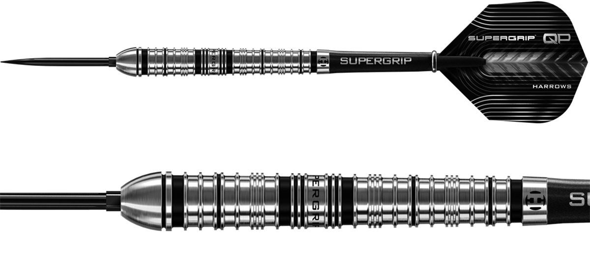 Harrows Supergrip QP Tapered 90% Quick Points Steeldarts 22/23/24/26/28/30 Gramm Steeldarts