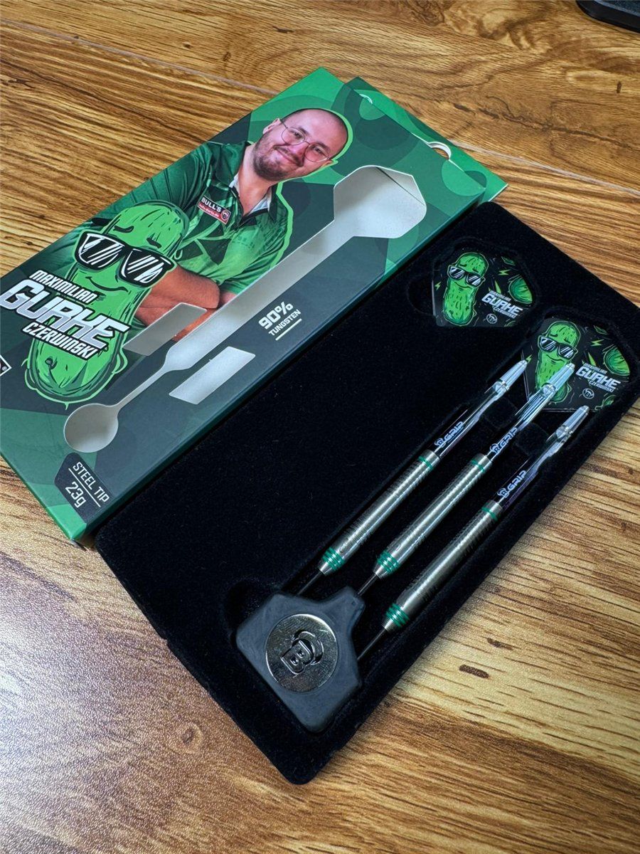 Bull´s Max Gurke Czerwinski 90% Steeldarts 23 Gramm Steeldarts