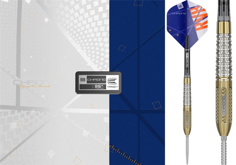 Target Raymond van Barneveld Chrono SP 95% Steeldarts 21/23/25 Gramm Steeldarts