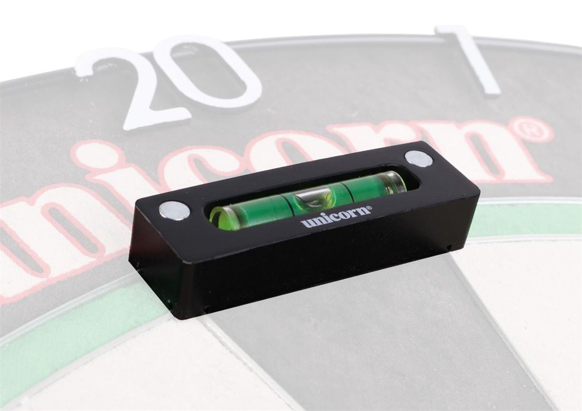 Unicorn Boardmate Dartboard Leveller Wasserwaage zum Ausrichten des Dartboards Zubehör Dartboard