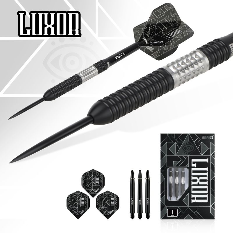 ONE80 Luxor II Iota Steeldarts 22/24/26 Gramm Steeldarts