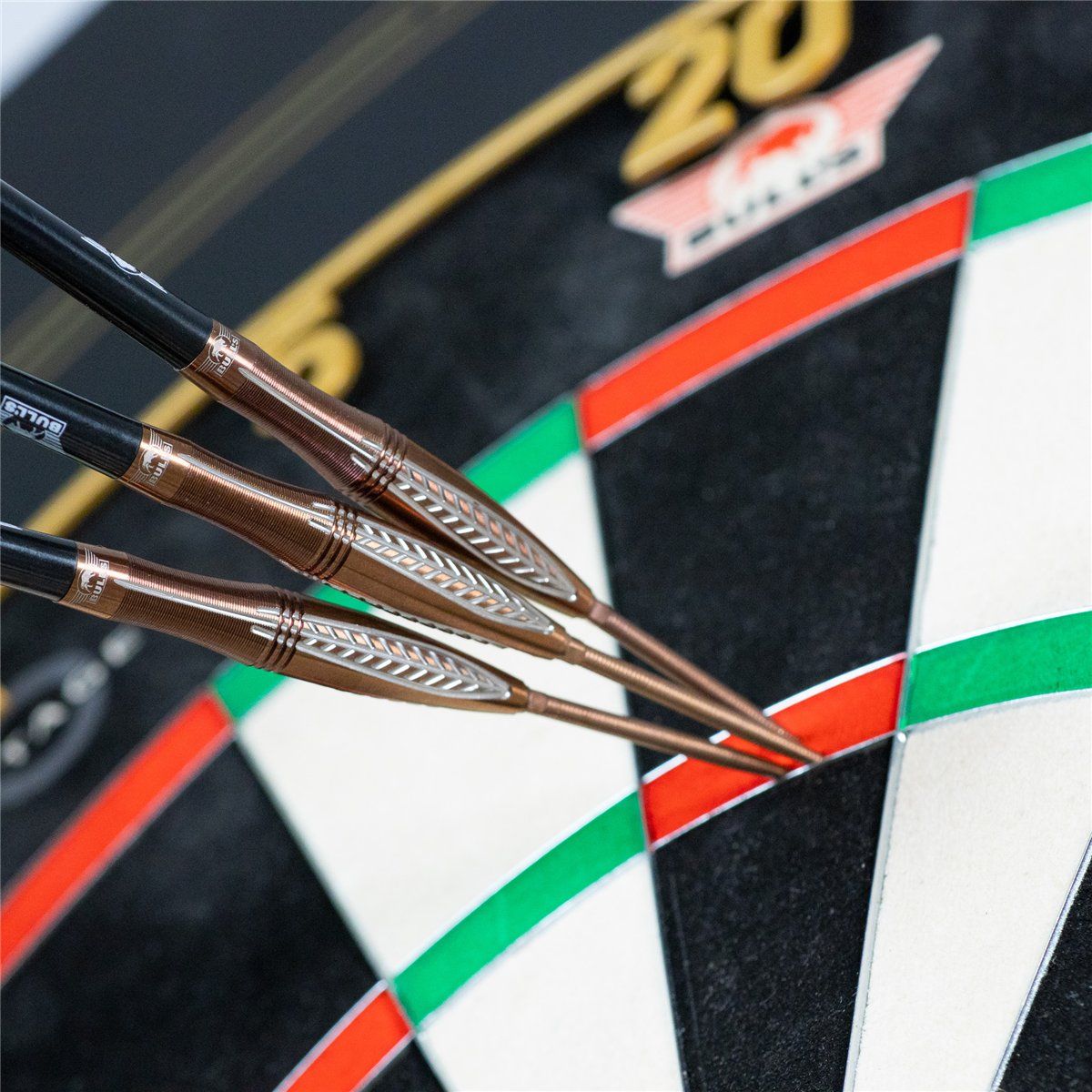 Bull´s Bronzo Flux CP 90% Steeldarts 23/24/25 Gramm Steeldarts