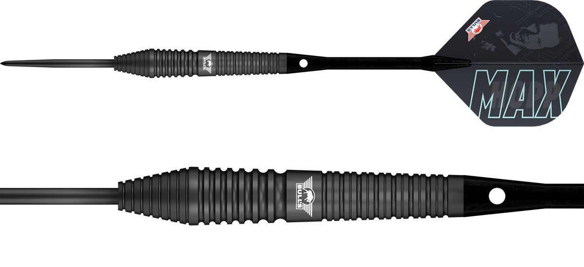 Bull´s Max Hopp Black 80% Steeldarts 22/24 Gramm Steeldarts