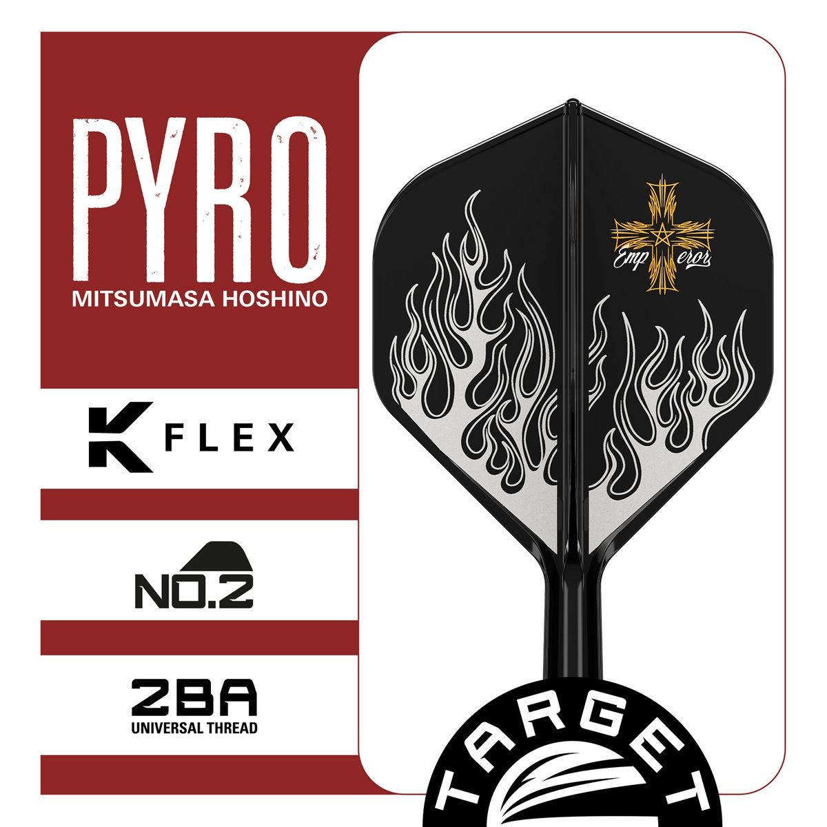 Target Japan Pyro G2 K-Flex Shaft/Flight System Standard No2 Shafts