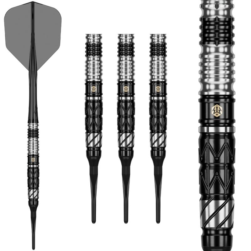 Caliburn Player Obsidian Barry Wong 90% Softdarts 21 Gramm Softdarts