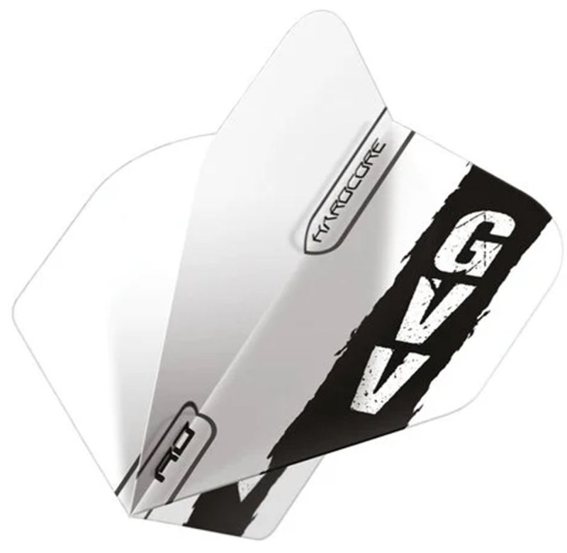 Reddragon Dartflight RD Pro Player Premium Gian van Veen Black & White Hardcore Standard Flights