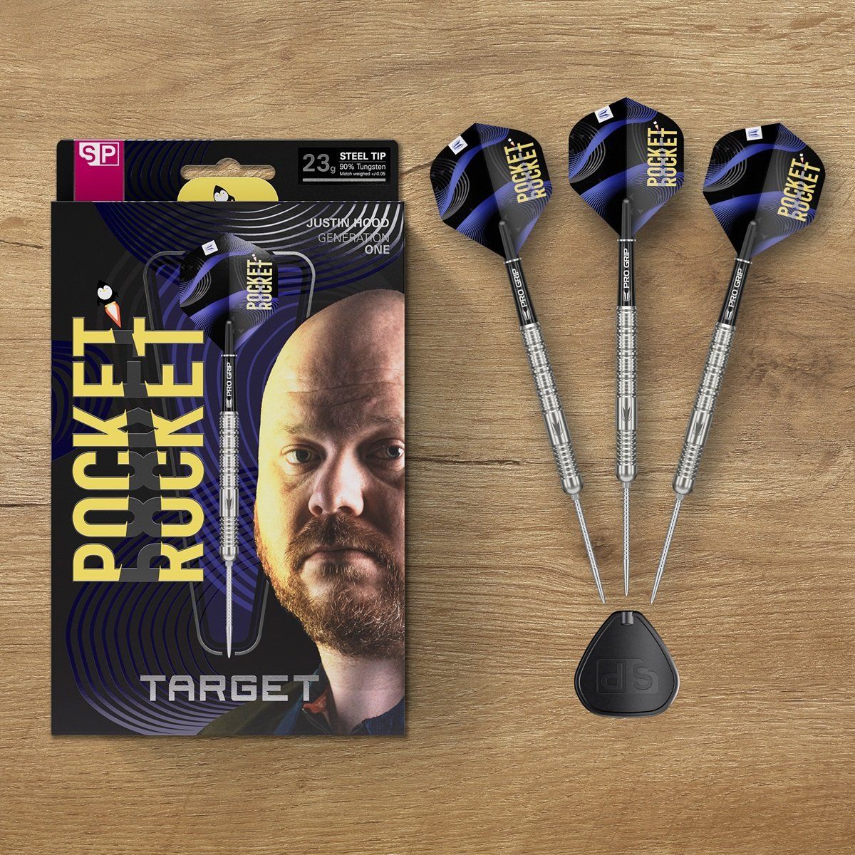 Target Justin Hood SP 90% Steeldarts 23 Gramm Steeldarts