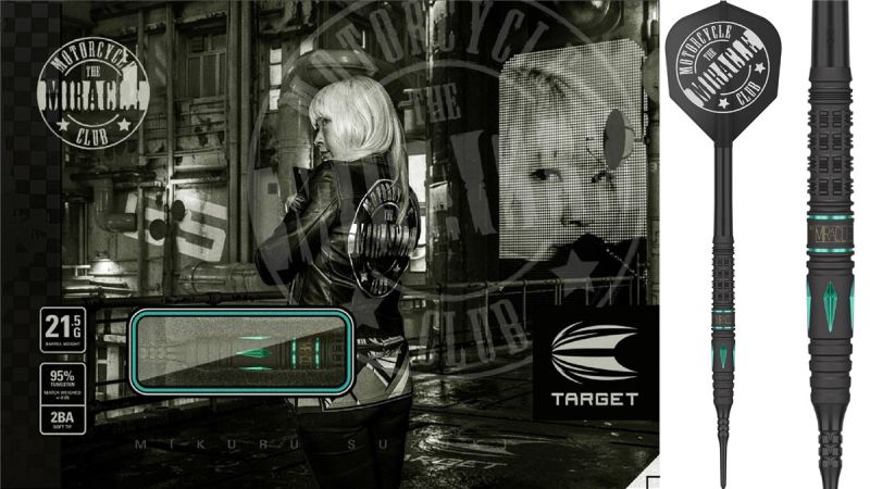 Target Mikuru Suzuki The Miracle G5 95% Softdarts 21,5 Gramm Softdarts