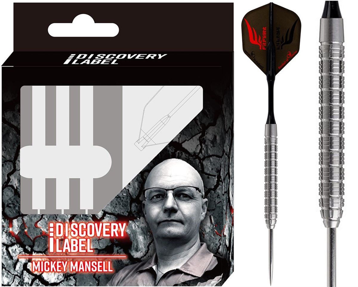 Cosmo Darts Discovery Label Mickey Mansell Steeldarts 25 Gramm Steeldarts