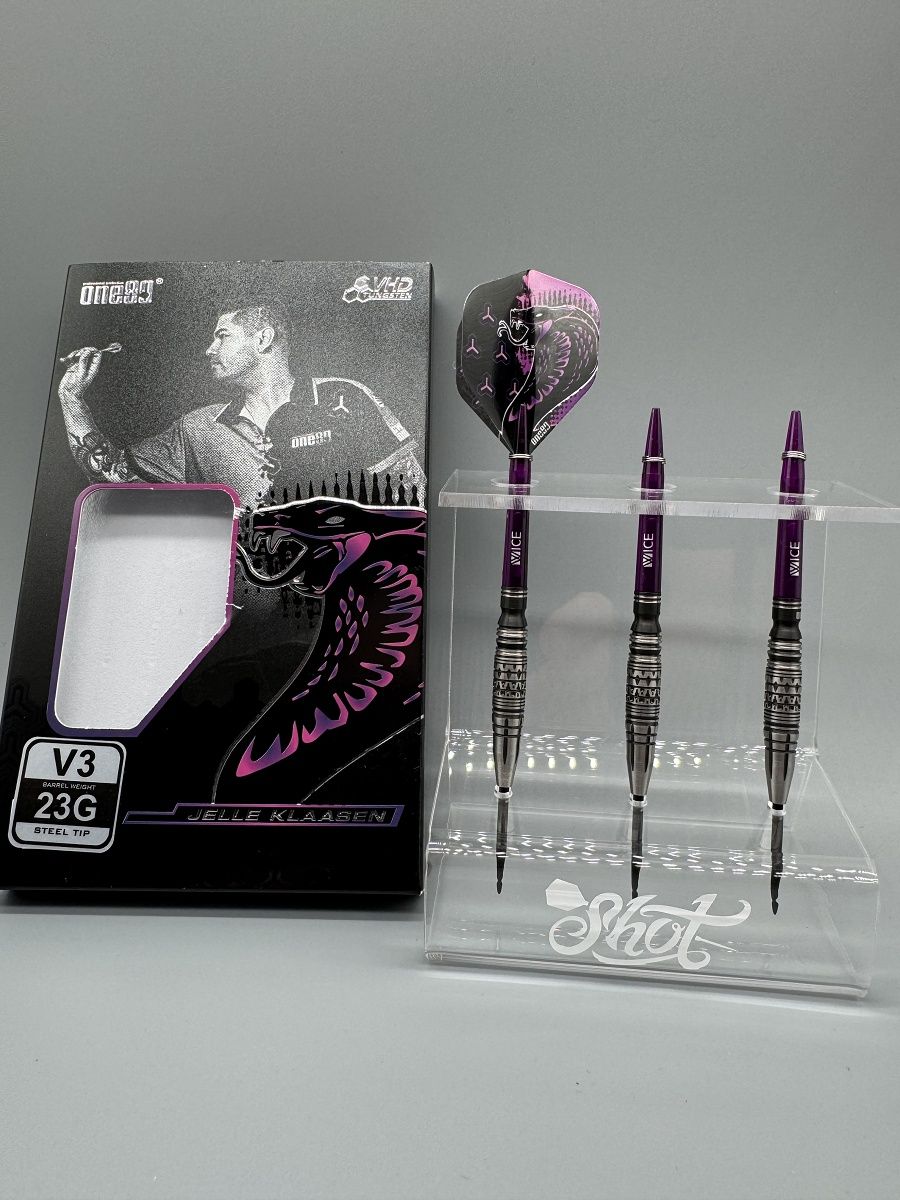 ONE80 Jelle Klaasen V3 90% Steeldarts 23 Gramm Steeldarts