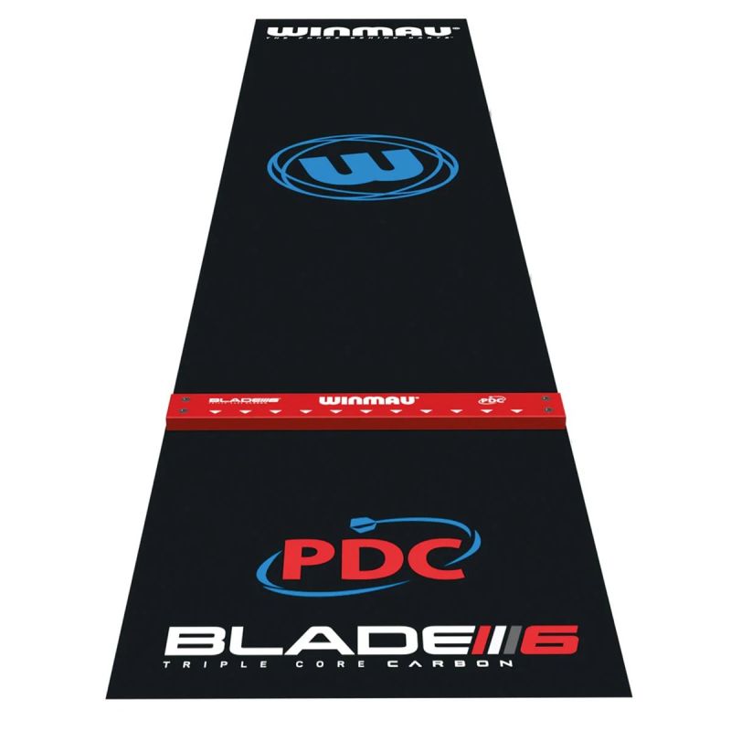 Winmau Dartmatte Teppich Pro-Zone Precision PVC mit Oche Dart Schutzmatte