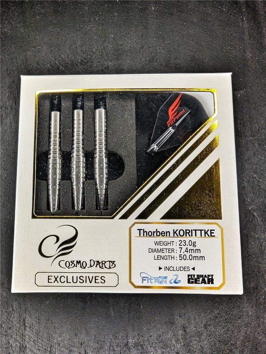 Cosmo P9 Thorben Korittke "TK" 90% Steeldarts 23 Gramm Steeldarts