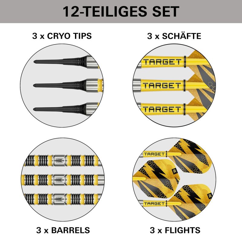 Target Buzz 11 90% Softdarts 18/20 Gramm Softdarts