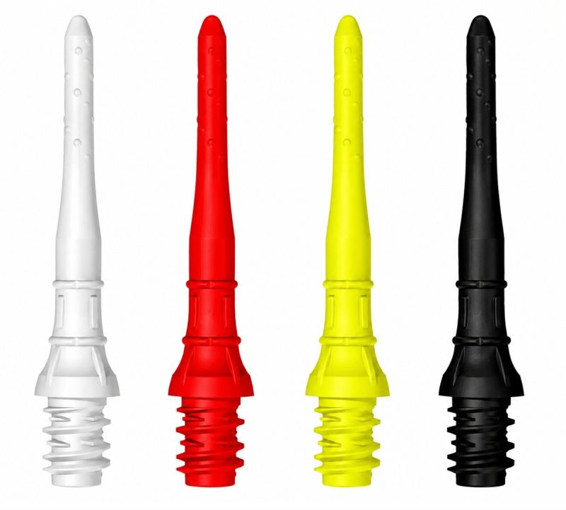 L-Style - Premium Lippoint Short Schwarz Weiß Rot Gelb Soft Dart Spitzen