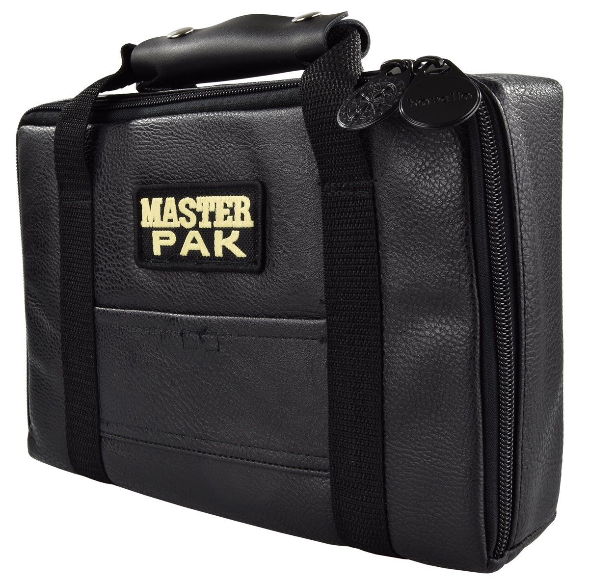 Darttasche MASTER PAK Kunstleder Edition mit Ordnung zum Erfolg Dart Tasche