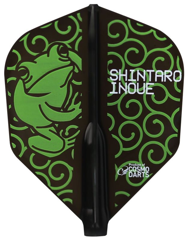 Cosmo Darts Fit Flights Shintaro Inoue 2 Frosch Shape Flights