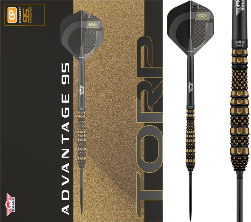 Bull´s Advantage Torp CP 95% Steeldarts 22/23/24 Gramm Steeldarts