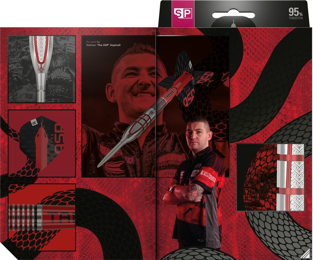 Target Nathan Aspinall ASP 95% G2 Swiss Points 22/23/24/26 Gramm Steeldarts