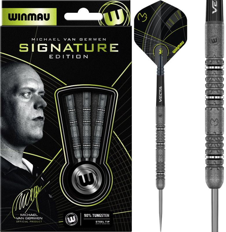 Winmau Michael van Gerwen MVG Signature Edition 90% Steeldarts 22/23/24 Gramm Steeldarts