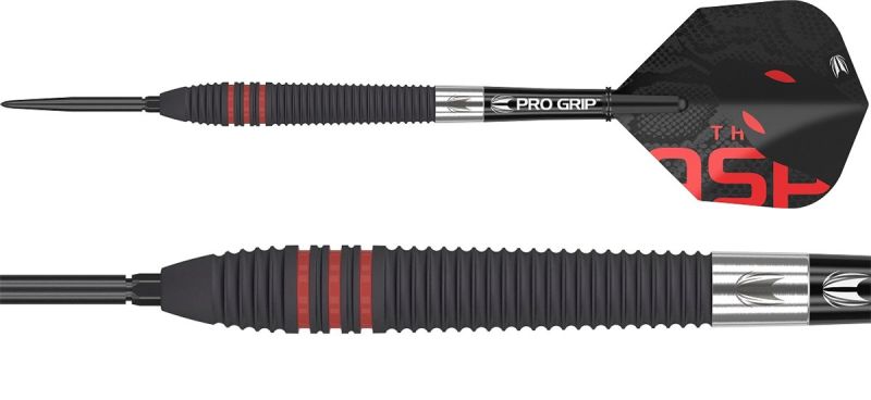 Target Nathan Aspinall Black Swiss Point 80% 2023 Steeldarts 22/24 Gramm Steeldarts