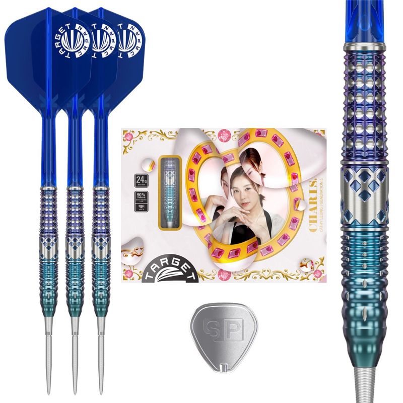 Target Cathy Leung Charis G5 Swiss Point 90% Steeldarts 22/24 Gramm Steeldarts