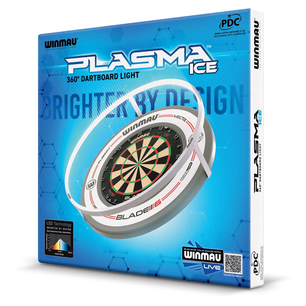Mega Dart Set Plasma ICE Dartboart Licht Surround TC Board Darts Boardzubehör