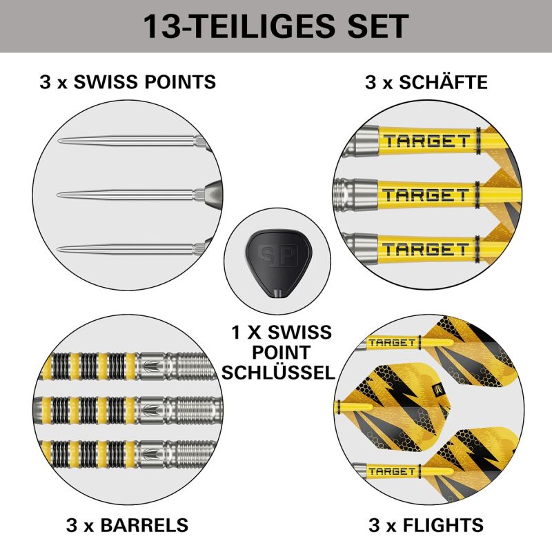 Target Buzz SP 01 90% Steeldarts 22/23/28 Gramm Steeldarts