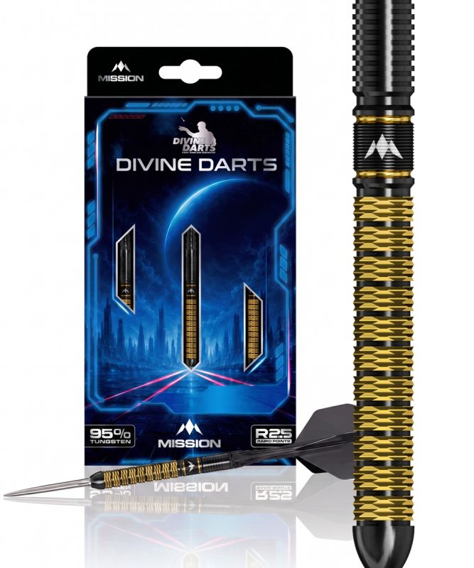 Mission Divine Darts Jake Kenyon RP 95% Steeldarts 24 Gramm Steeldarts
