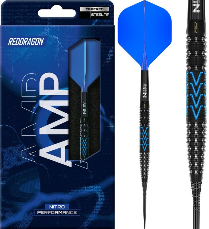 Reddragon Amp Tapered 90% Steeldarts 21/23 Gramm Steeldarts