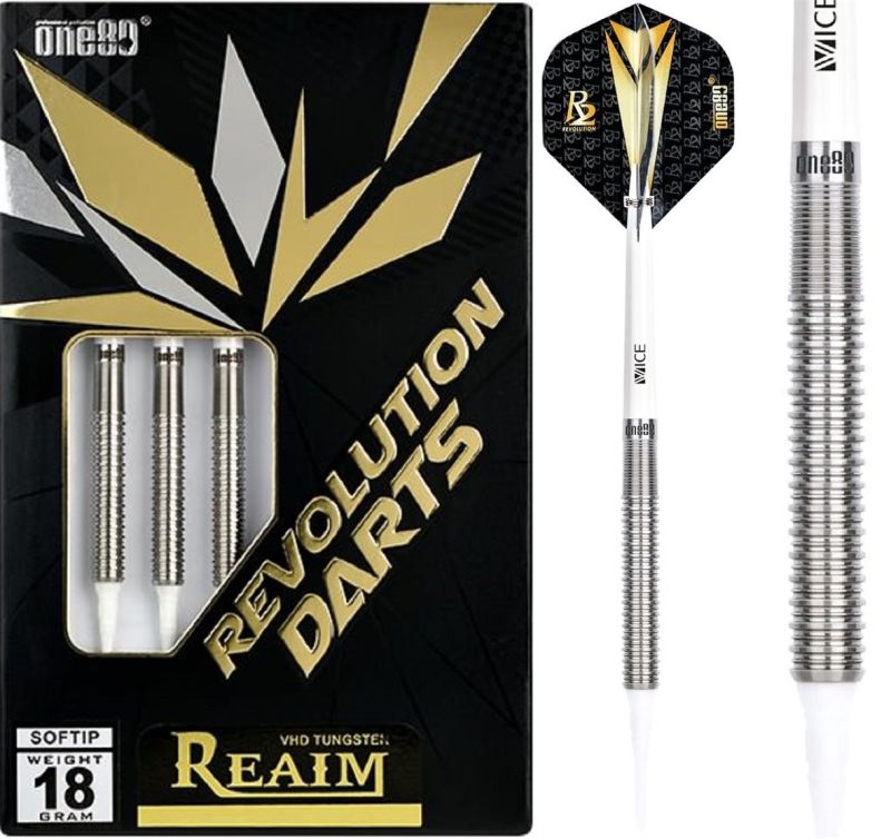 one80 Revolution Reaim Soft Darts 16/18 Gramm Softdarts