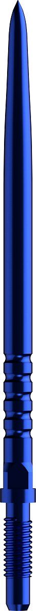 Bull´s CP Points Ringed Grip Blue Steel Point Blau 32/36/40 mm Wechselspitzen
