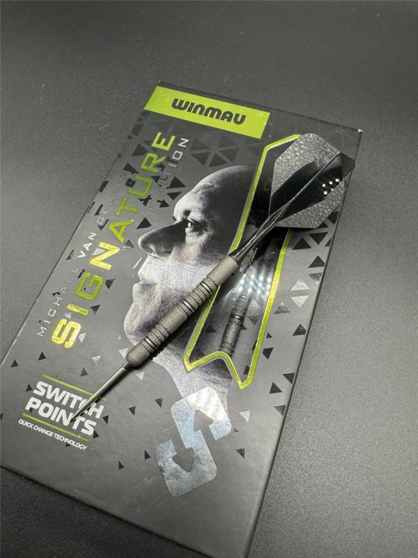 Winmau Michael van Gerwen MVG Signature Edition Switch Point 90% Steeldarts 23 Gramm Steeldarts