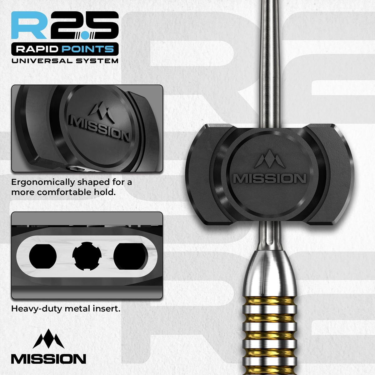 Mission R2.5 Rapid Point Tool Wechseltool Werkzeug Werkzeug