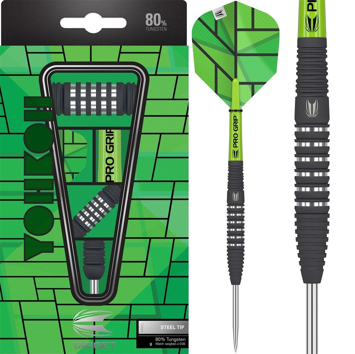 Target Yohkoh 03 80% Steeldarts 21/22/23 Gramm Steeldarts