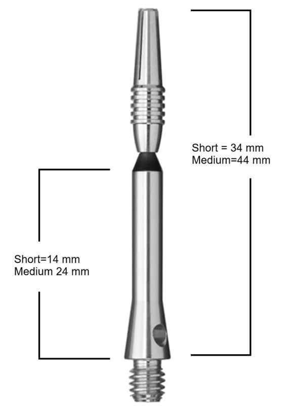Viper Diamond Core Dart Shaft/Flight System Shape Shafts