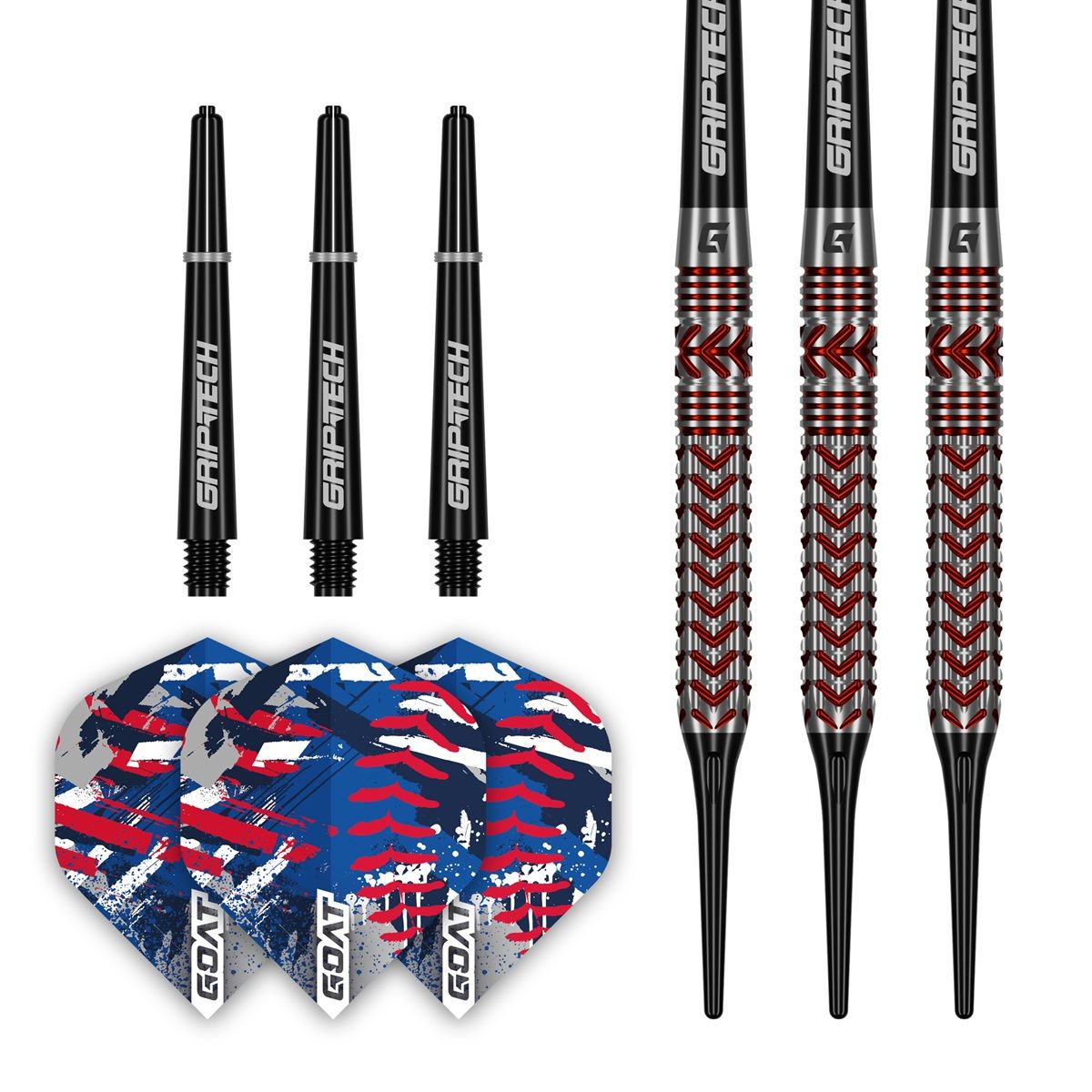 GOAT Curveball 95% Softdarts 20 Gramm Softdarts