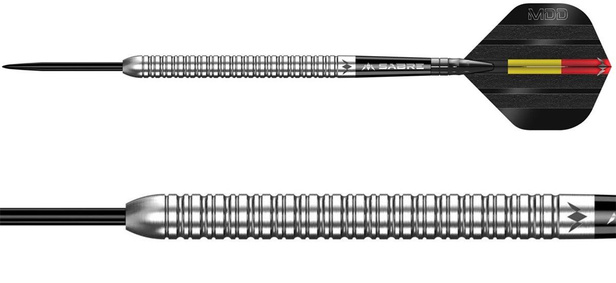 Mission Mike De Decker 95% Silver Steeldarts 22/24/26 Gramm Steeldarts