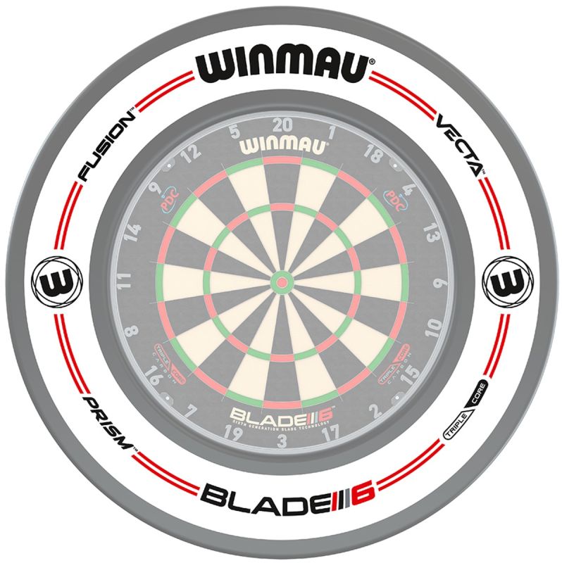 1 tlg. Winmau Pro-Line Weiß Catchring Dart Surround Auffangring