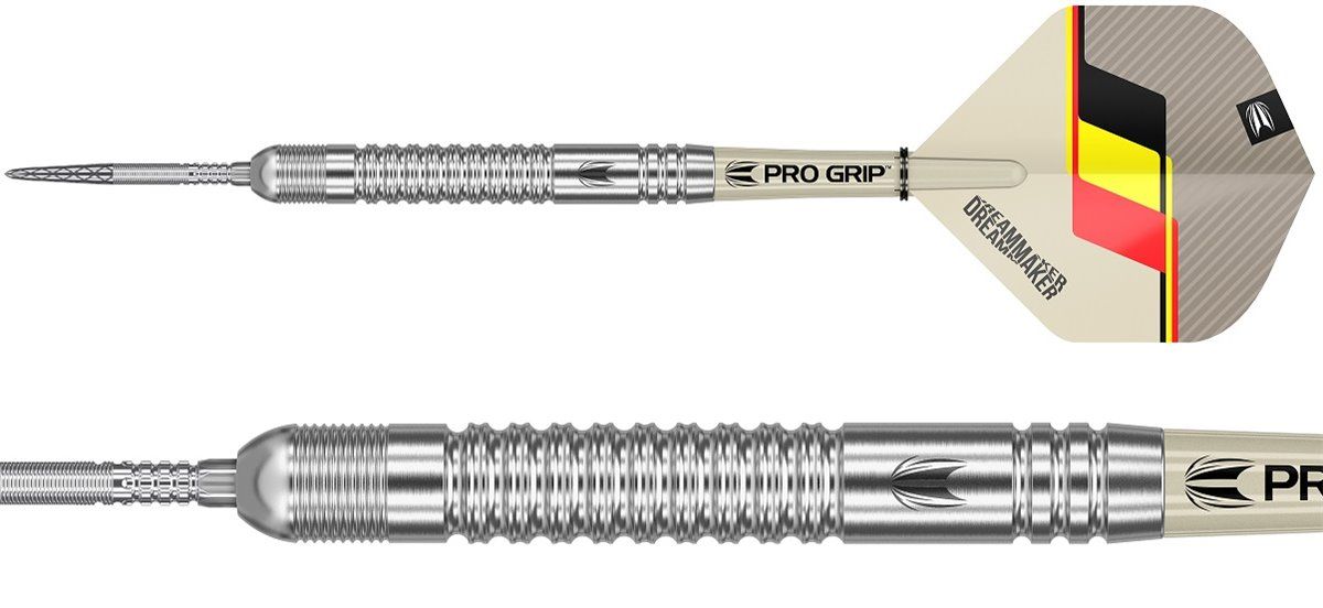 Target Dimitri Van den Bergh G2 90% Swiss Steeldarts 21/23/25 Gramm Steeldarts